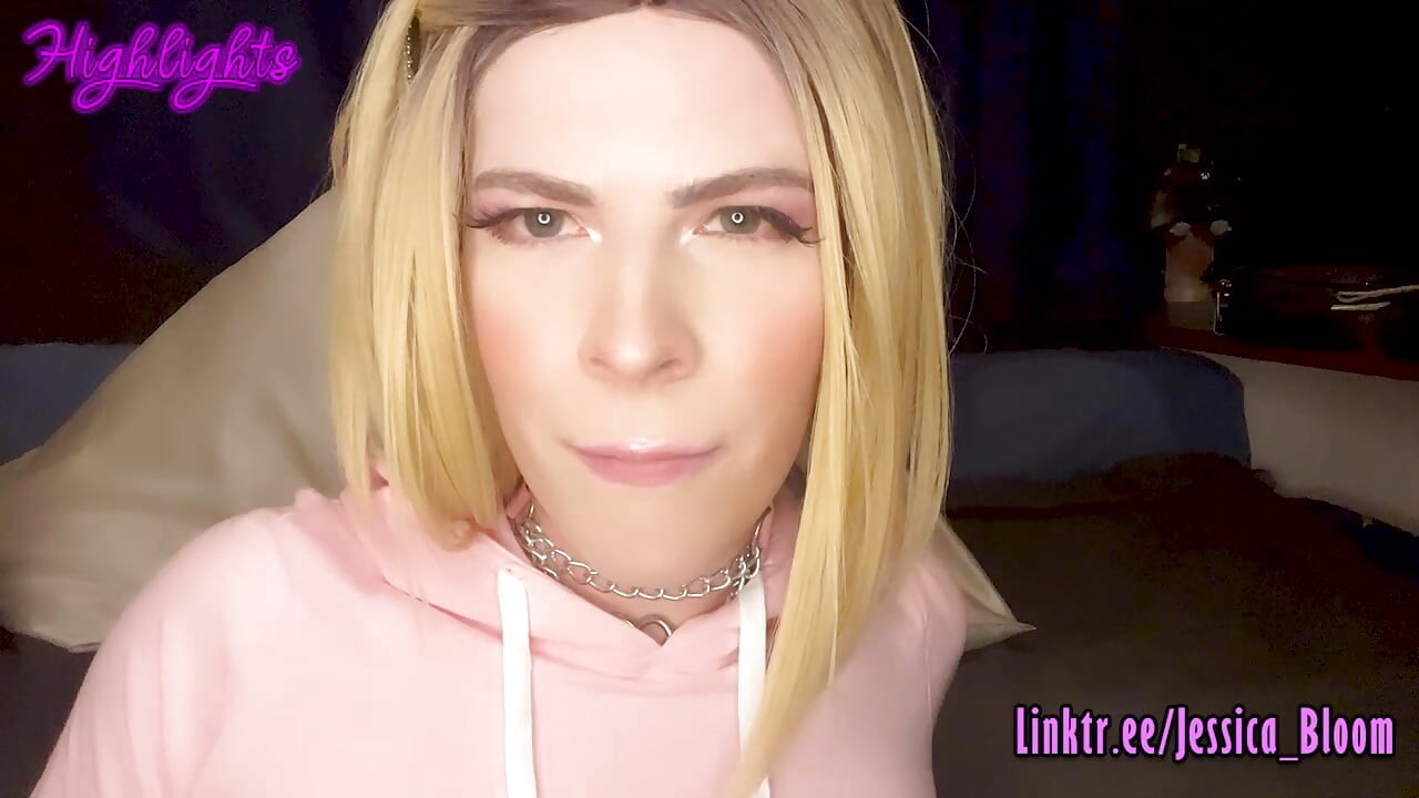 Hung Tgirl Teases Step-Daddy - Self Sucking Hard Cock And Toes