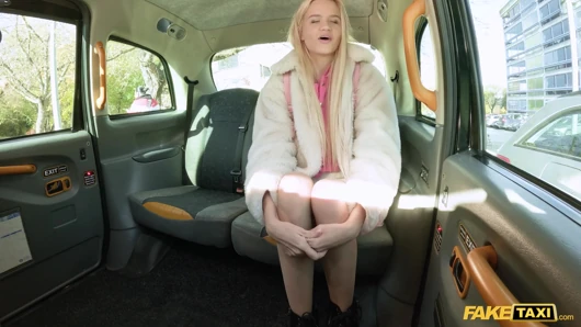 Beautiful blonde Russian receives her FIRST EVER CREAMPIE - Fake Taxi