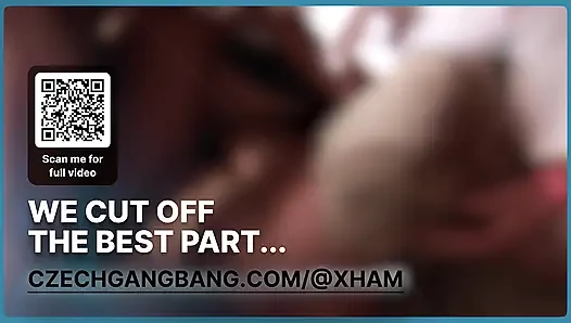 100 typen genießen eine mutter und ihre tochter (tschechischer gangbang)