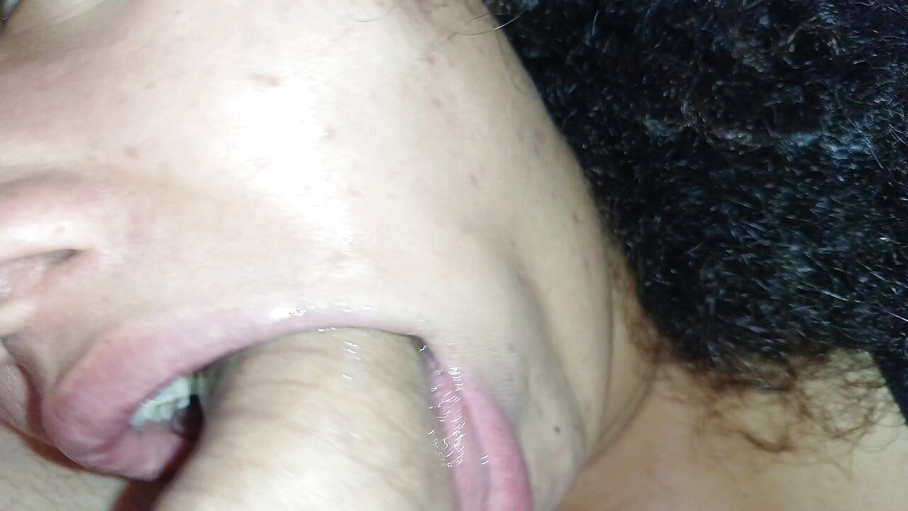 CREAMPIE ON HER SLUT FACE, SHE LOVES IT