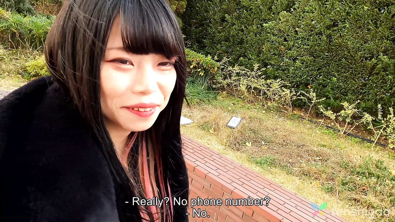 Maid Cafe Worker Miss Akane Okawa Comes to Show off Her Big Fat Tits