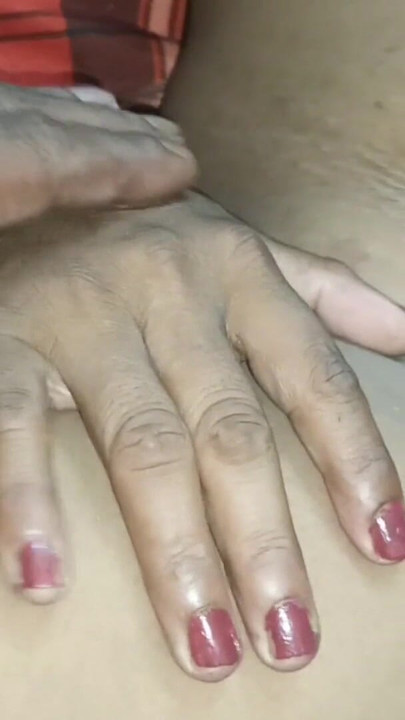 Emotional moment from "Desi girlfriend ki chut par birye"