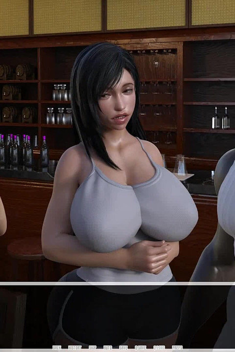 Tifa's Dark Heaven: the Lust for New Bigger Cock Grows Even More - Episode 5