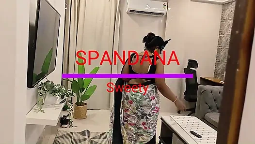 Спандана Мастурбирует