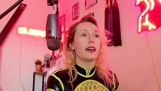 Kadın egemenliği ritüeli itaatkar itaat ve kontrol