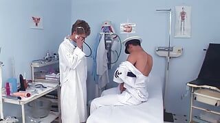 Hot marine gets his ass fucked by horny doctor