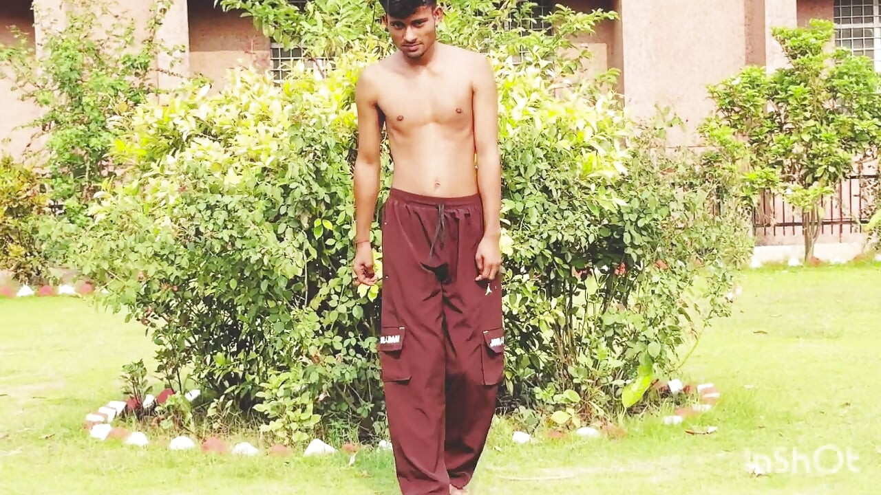 Indian boy masterbation in a bathroom and enjoying his life with big dick