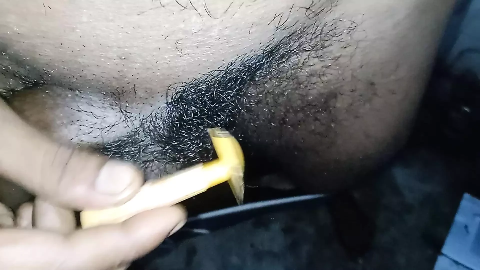 Clean hair  and masterbation vergin