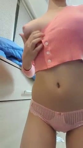 Sexy girl with hot boobs