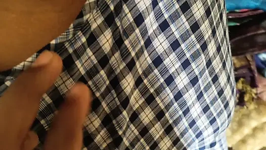 School student uniform romance viral video