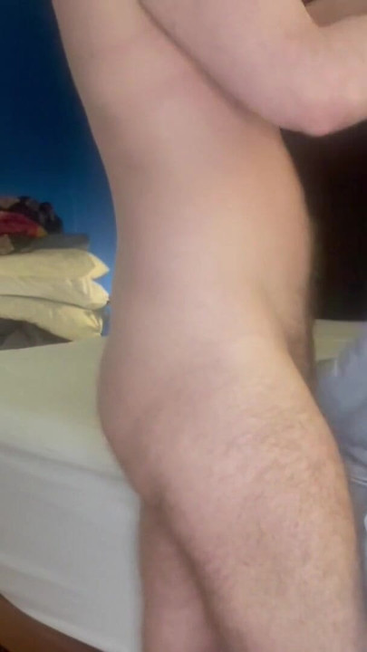 Cspot naked and changing the bedsheets | Clip 1