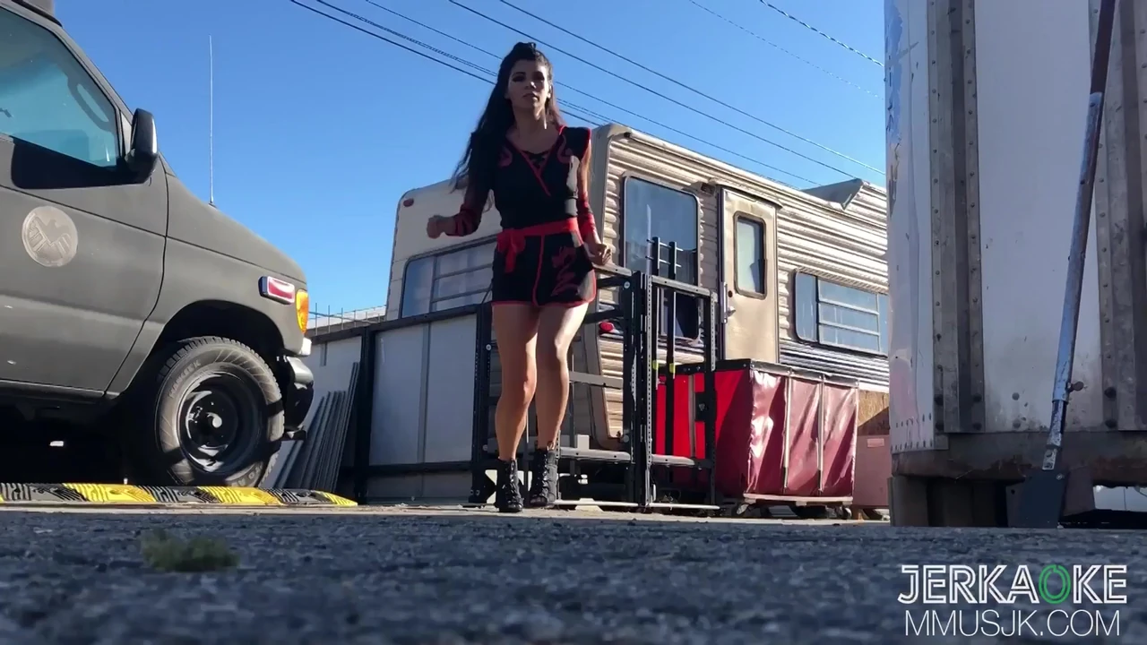 JERKAOKE  Hot Ninja Orgy with Whitney Wright and Harley Haze