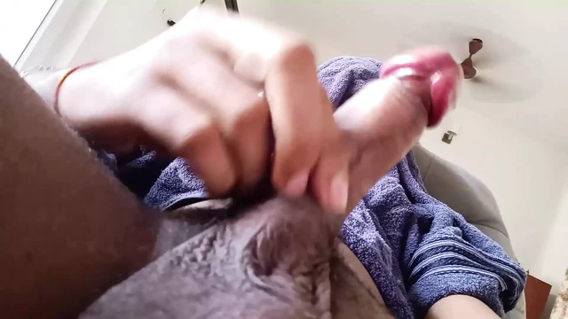 Big Black Cock Brutal Handjob