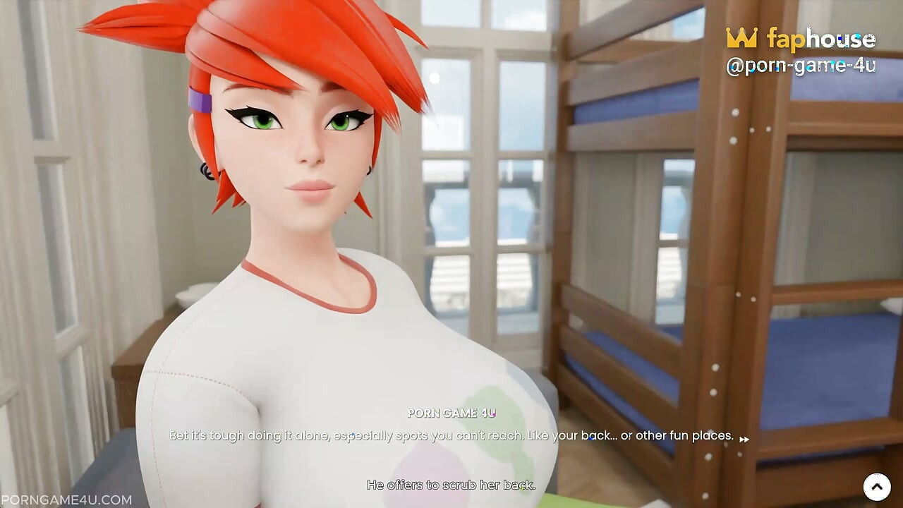 Siera's Secret Bedroom Blowjob While Roommate Is Away - Mansion Days - Part 6 - Brim - by Porn Game 4u