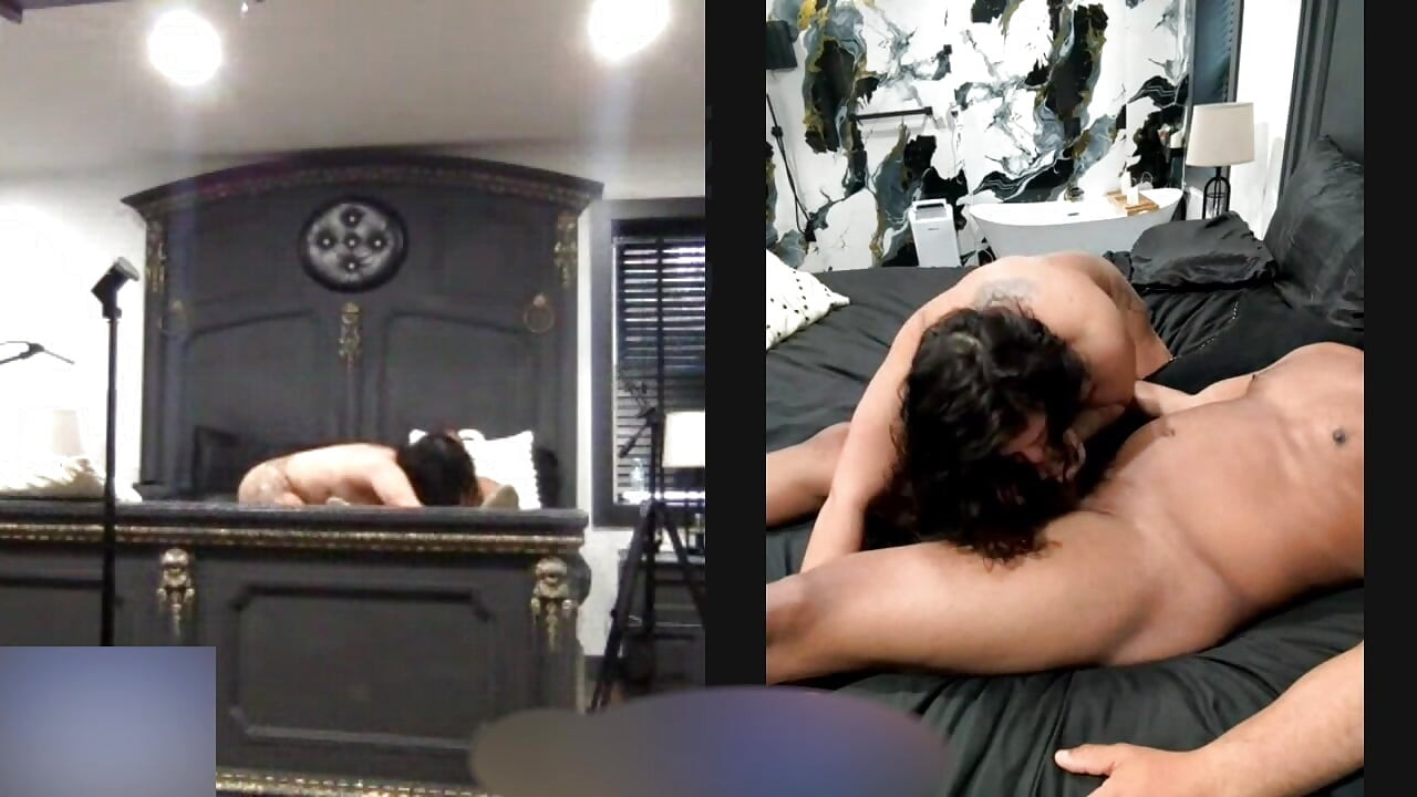 Sexy Lady Novana correndo de um grande pau preto