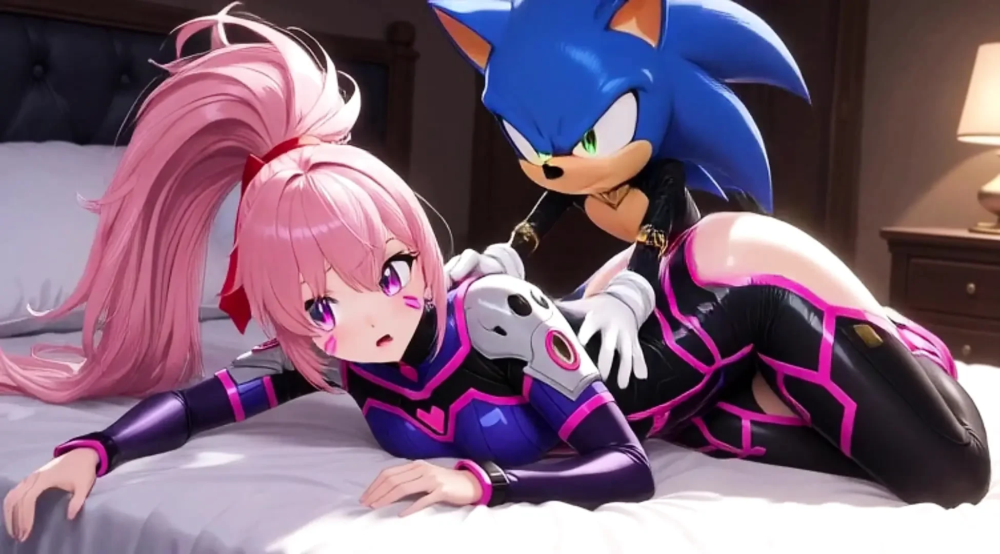 Animated Encounter with Futuristic Pilot