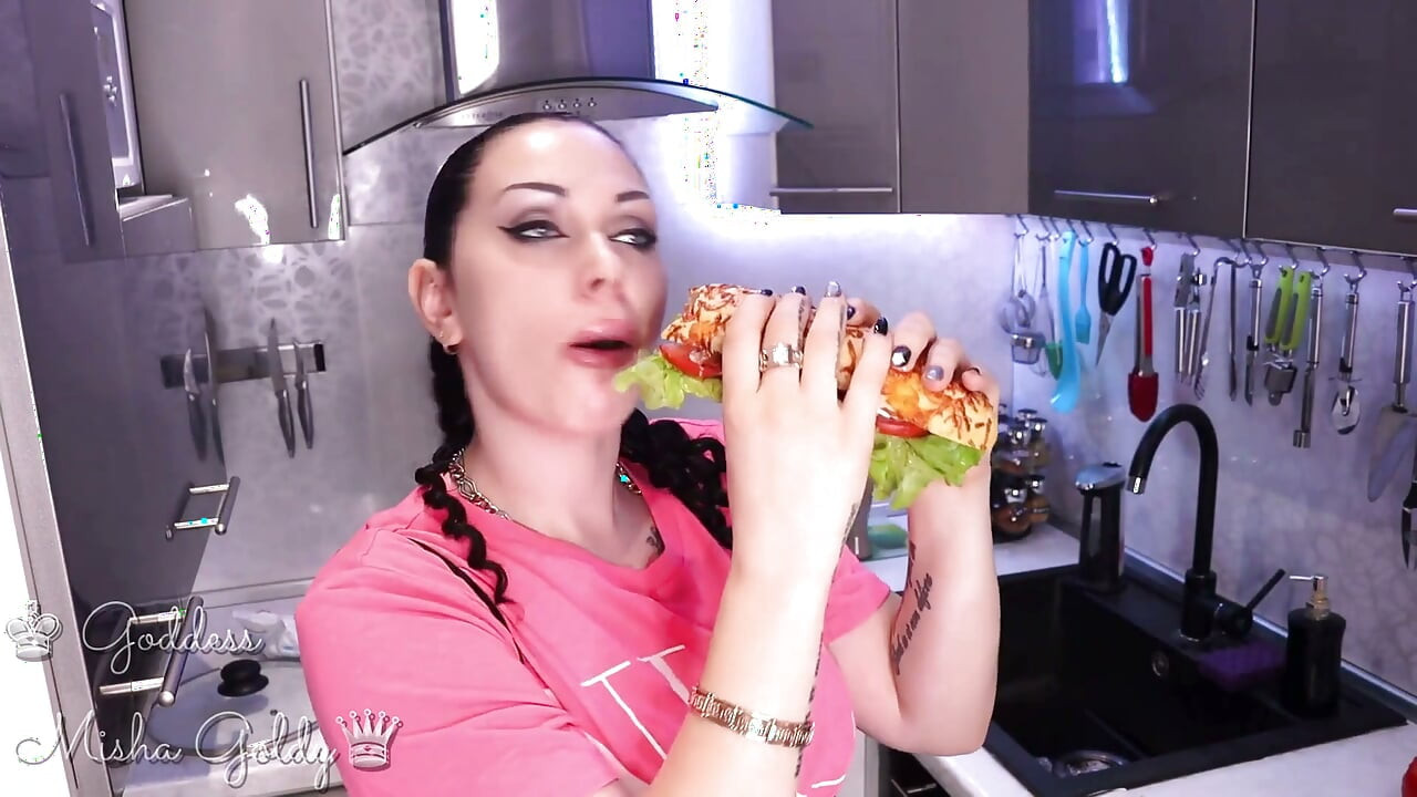 Cooking and Eating Annoying Stepfather! Food Fetish