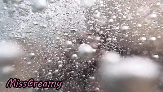 Public Pool Stepsister Dick Flash Risky Handjob Crowd Watching Cumshot 4K