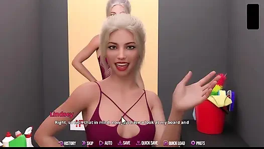 Üniversite kralı #3 Lindsey'e yardım etmeye gittim