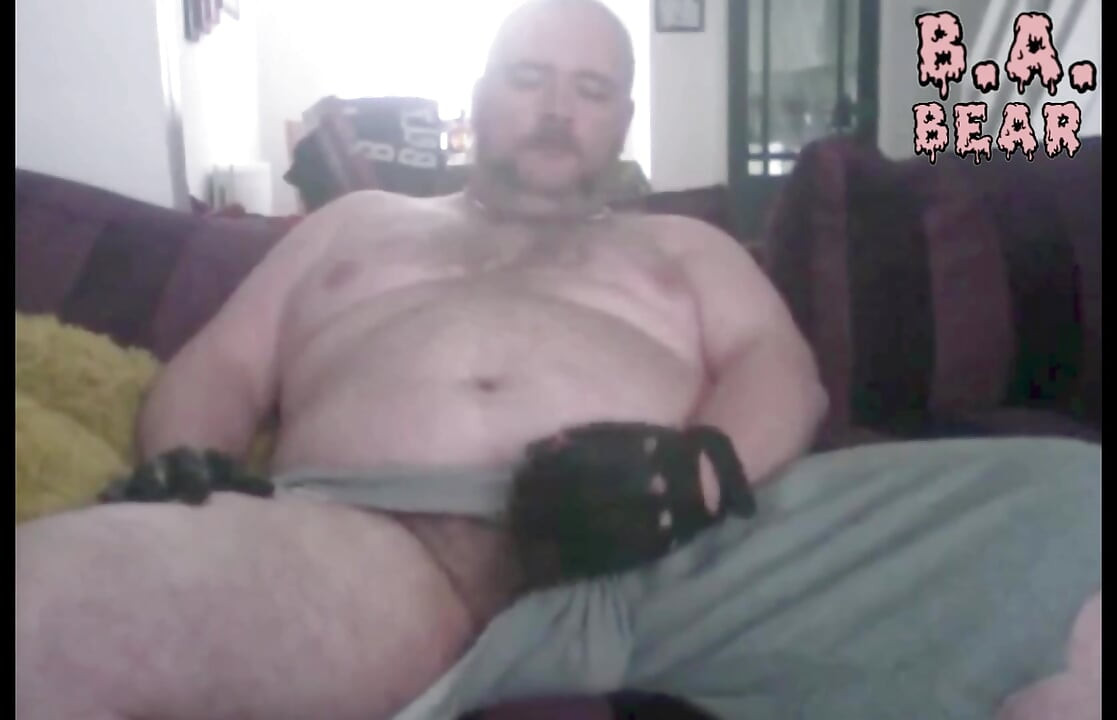 Daddy Wanks in his black leather gloves