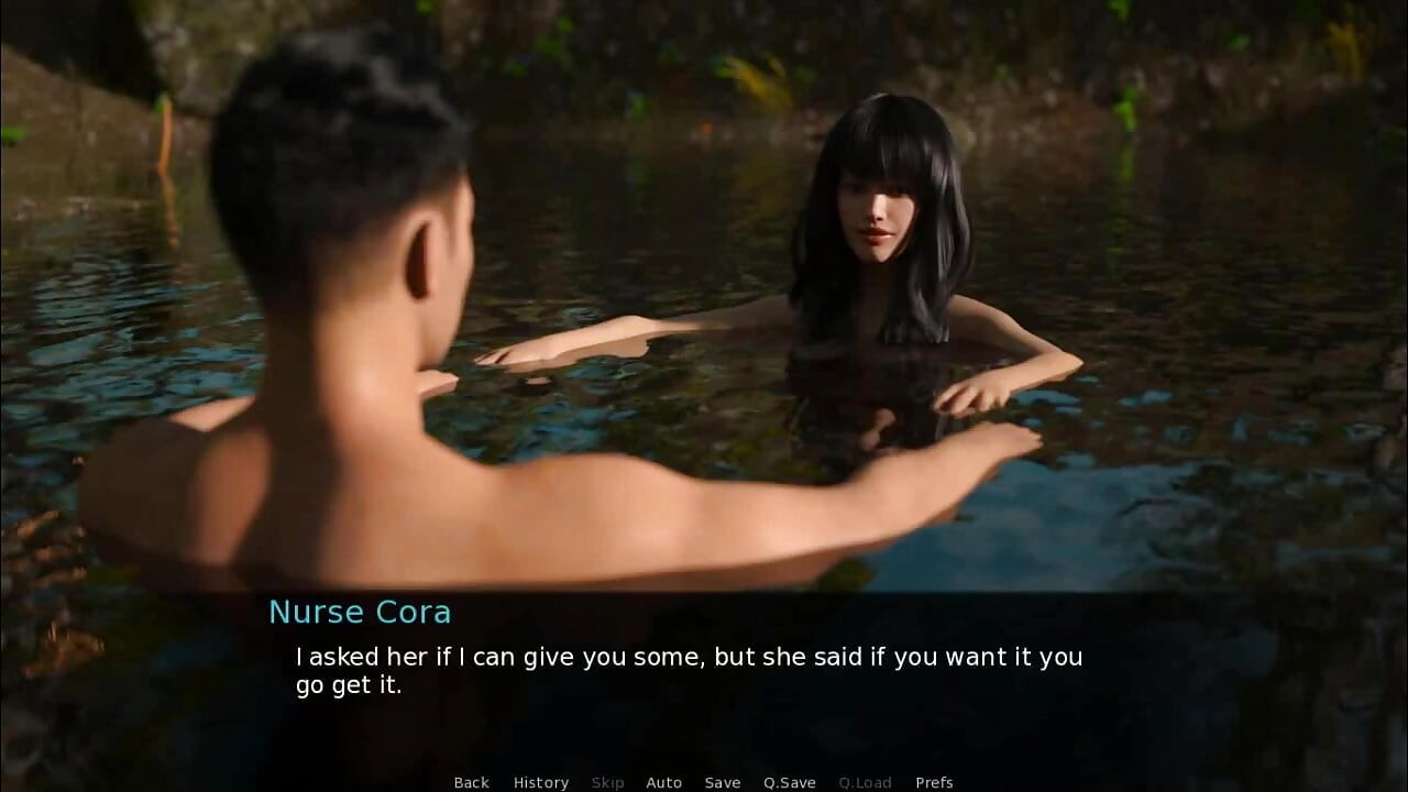 Dusklight manor: hot girls swimming in the lake ep 60