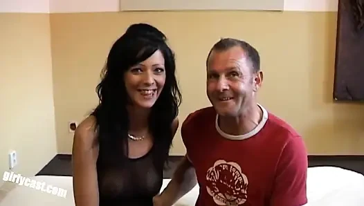 Sweet skinny Steffi hard, long fuck