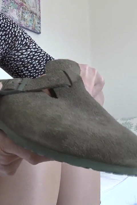 If You Don't Do Your Stable Boy Chores Properly, I'll Fuck Your Cock with My Slippers!