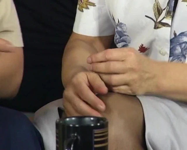 Mature German blonde rides a fat dick like a pro