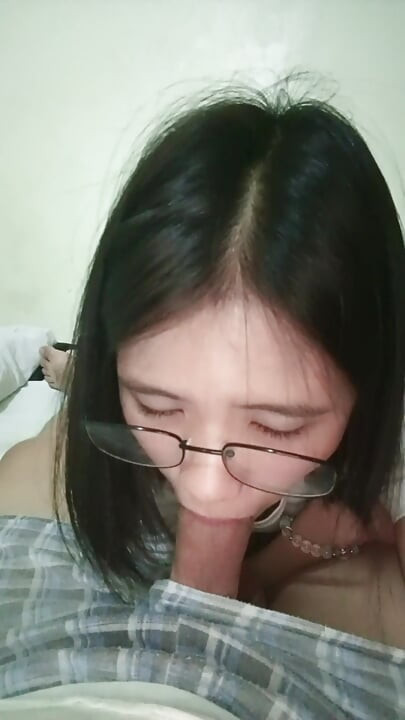 Sucking my Stepbrother's dick while resting - POV