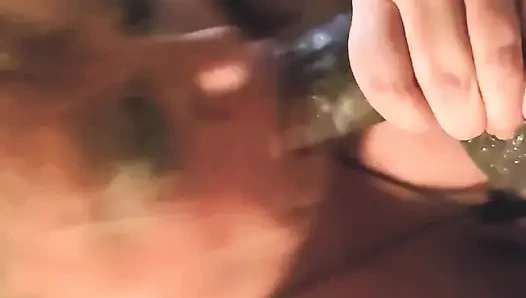 Cumming in Granny Mouth Again