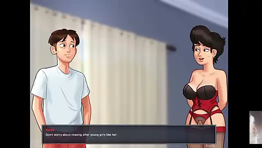 KISAH MUSIM PANAS!! SEKNE SEKS IBU MERTUA MILF PANAS!