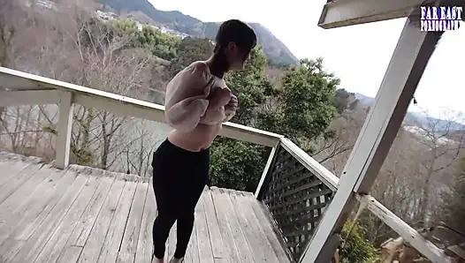 Condom-gulp Wander as a Daring Young Beauty Drains Every Warm Drop Outdoors Ep. 2