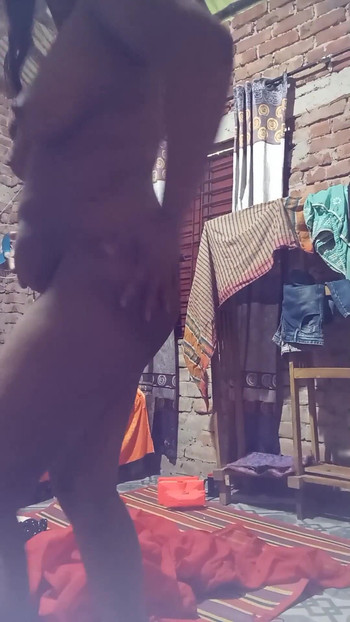 Key moment from "Hot Bhojpuri Strip Dance in Saree Desi Girl Slow Seduction"