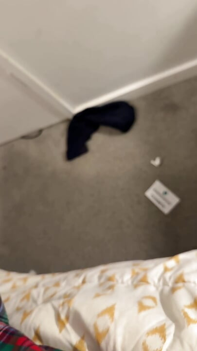 Bedroom solo fun