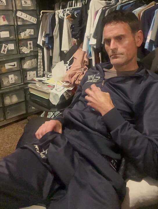 Mike masturbating again