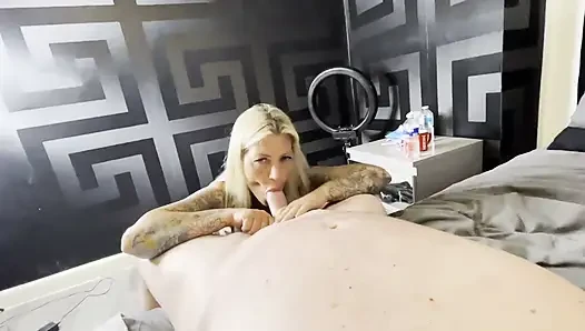 Selbstgedreht, ficken, ficken und gesichtsbesamung mit dreckiger emma