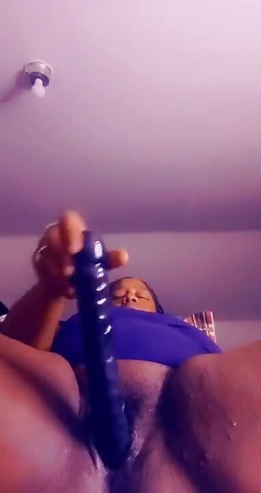 Desirable passion creams her dildo