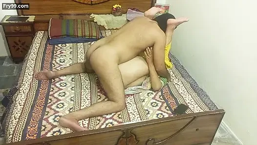 Bhabhi and devar alone in home full hard sex