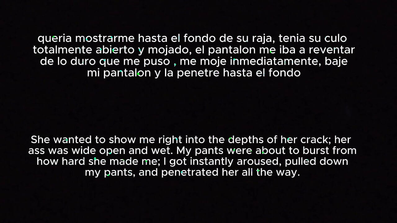 Mature woman shamelessly showed her ass.