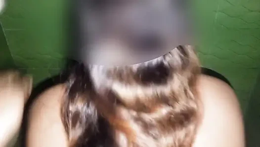 Stepsister Nadiya is surprised by her stepbrother's big cock and he fucks her big pussy while they are home alone