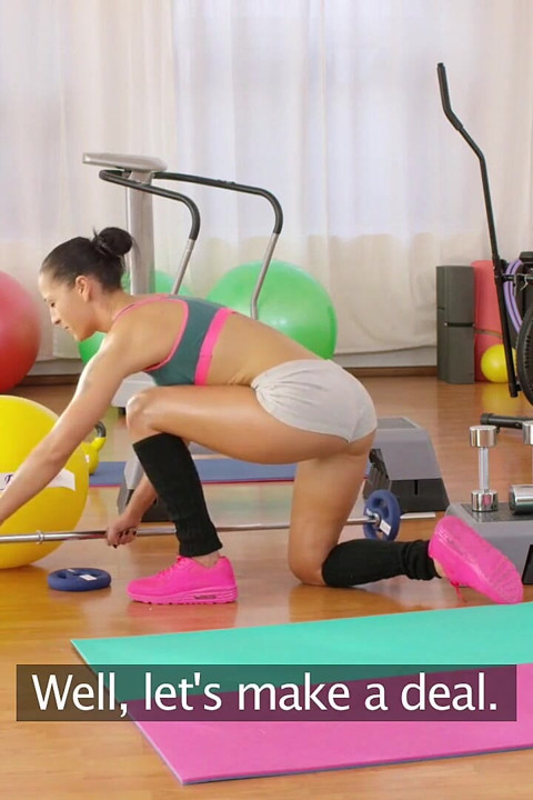 Fitness Rooms - Cute Gym Girls and Teacher Have Naughty Yoga Lesbian Threesome