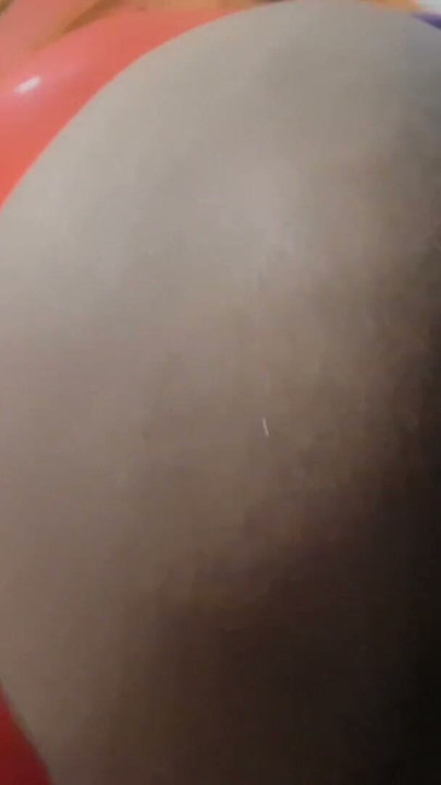 Oiled Mexican Fat Ass Trans Asuka Anal Bred by Big Black Cock and Cumfarting Massive Creampies | Clip 2