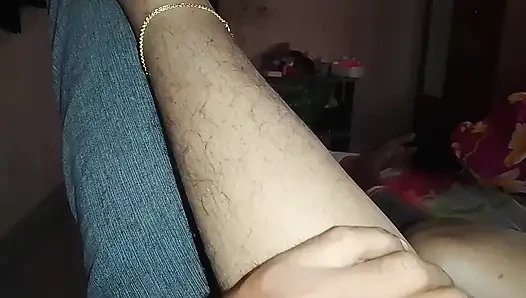 Working girl in Delhi having sex with her husband