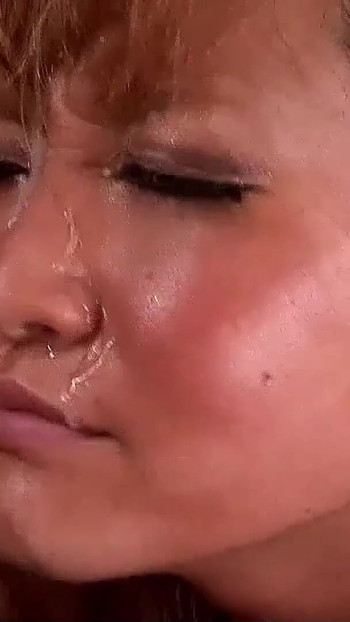 Powerful moment from "Small Japanese Teen tricked to Facial and Creampie Bukkake at Uncensored Gangbang"