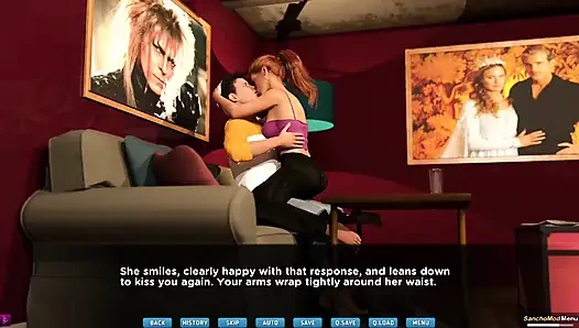 Bare witness #8 - Jackson and Mona made out on the couch