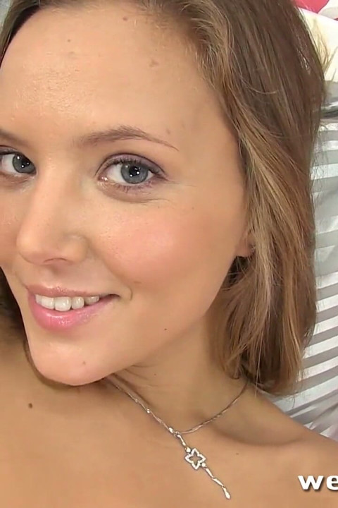 Sexy teen fingers and toys her ass
