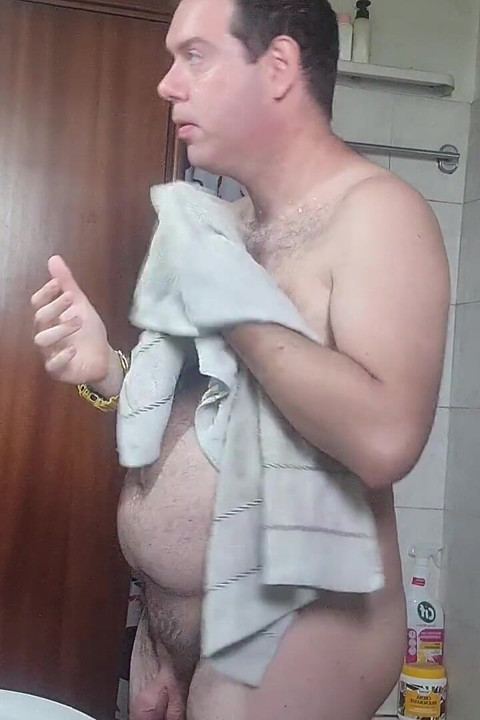 All Naked While I Shave