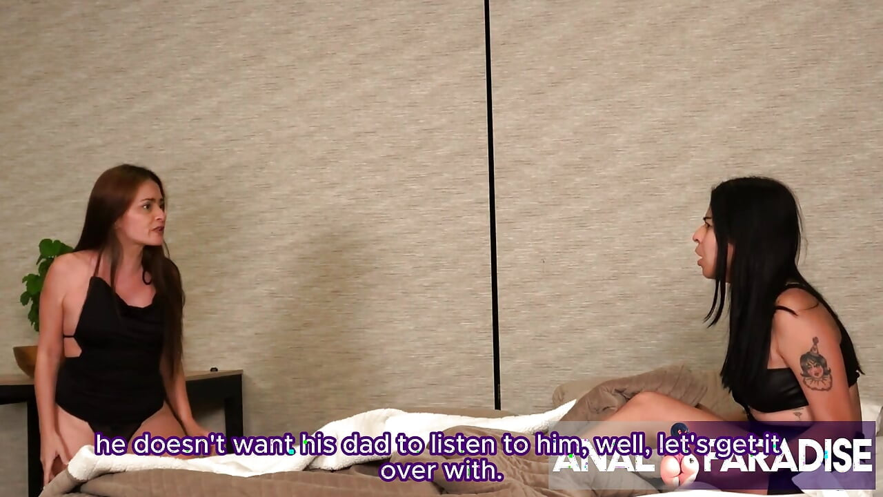 MY GIRLFRIEND CAUGHT ME FUCKING HER STEPMOM THEN THE STEPMOM SEDUCED US BOTH INTO A THREESOME