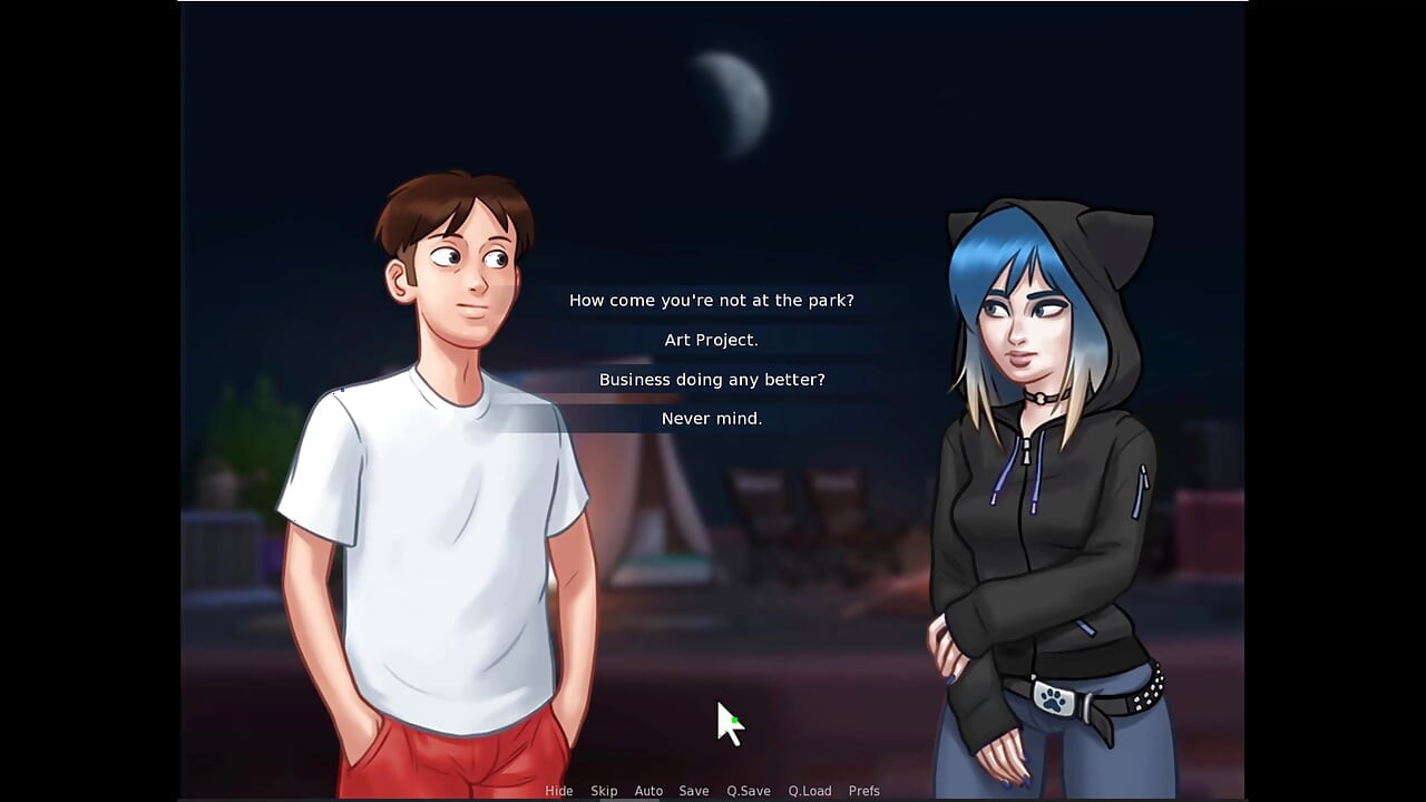 Summertime Saga: Eu fodi a velha Roz e temos tudo para a madrasta Roxy