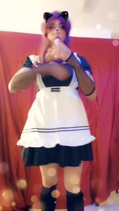 Must-see moment from "Mexican Sissy Maid un chastity Cage"